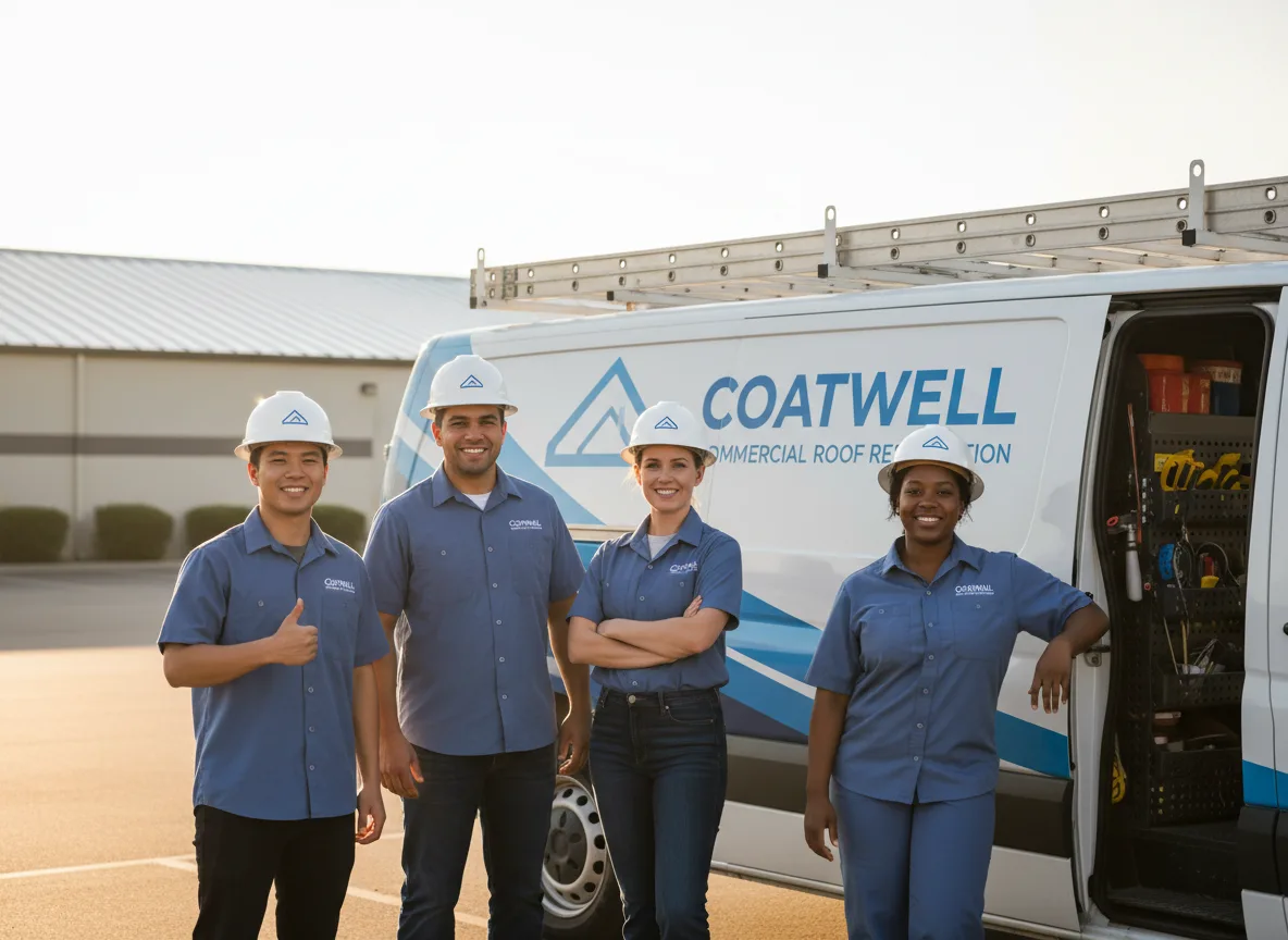 Commercial roof coating company in Hayesville, OH